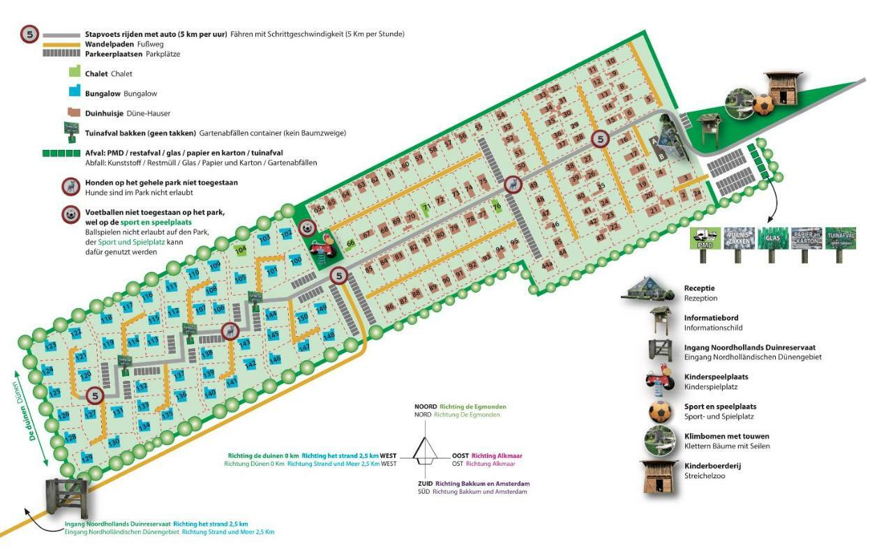 Bungalows - Bungalowpark Mooyeveld - Uniek Gelegen In De Duinen! เอกมอนด์-บินเนิน ภายนอก รูปภาพ